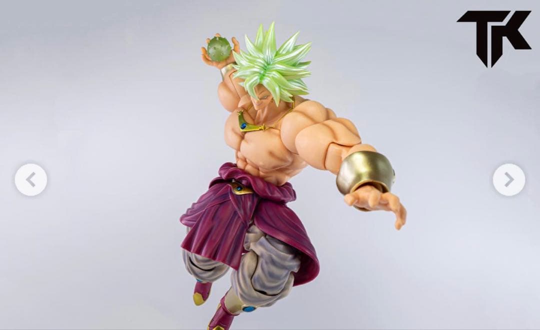 ブロリー カスタムヘッドパーツセット+ブロリー 素体　ドラゴンボール