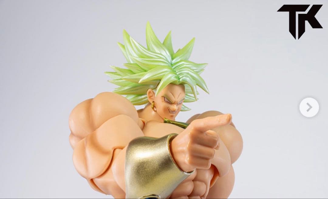 ブロリー カスタムヘッドパーツセット+ブロリー 素体　ドラゴンボール