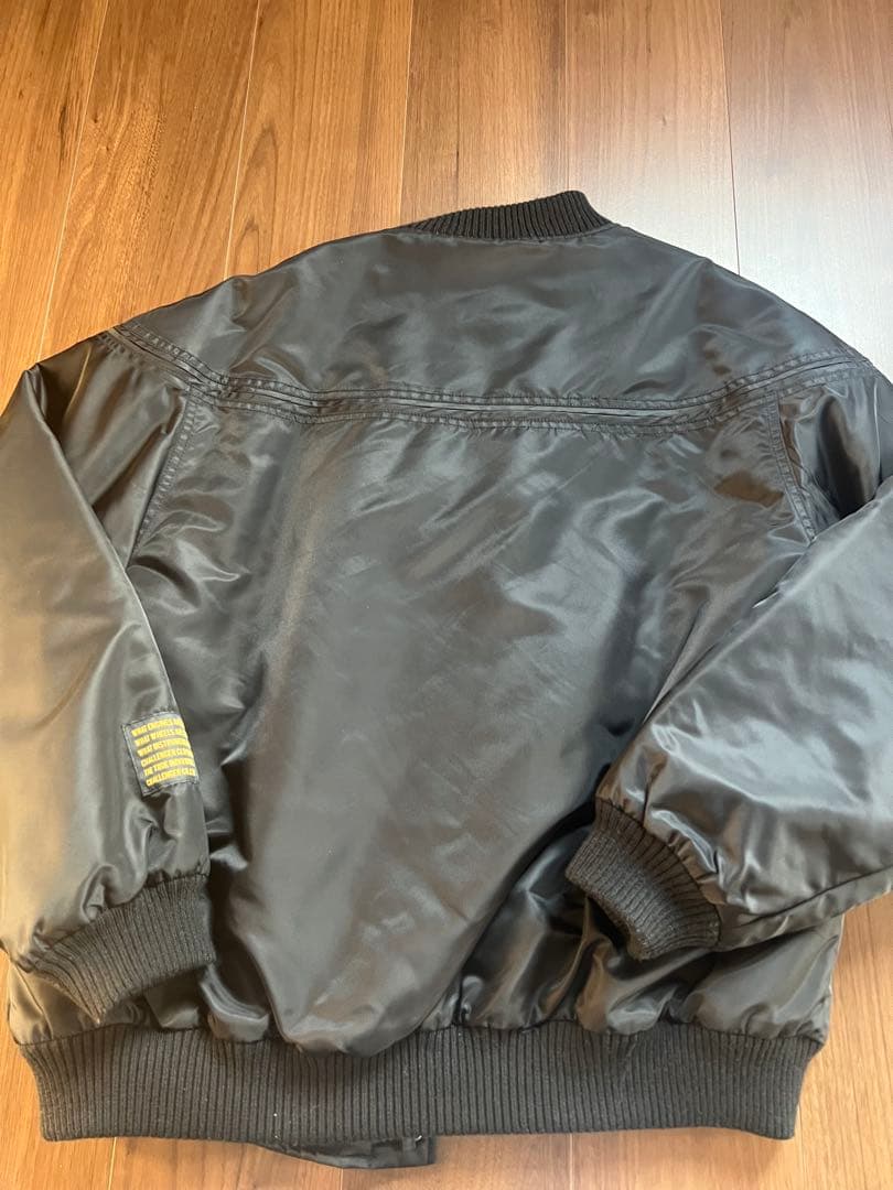 チャレンジャー　ma-1 L ブラック