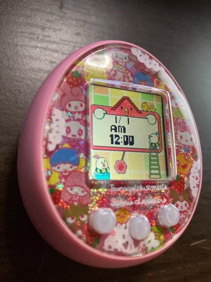 【動作確認済】バンダイ　たまごっちみーつ　サンリオキャラクターズ Ver.ピンク