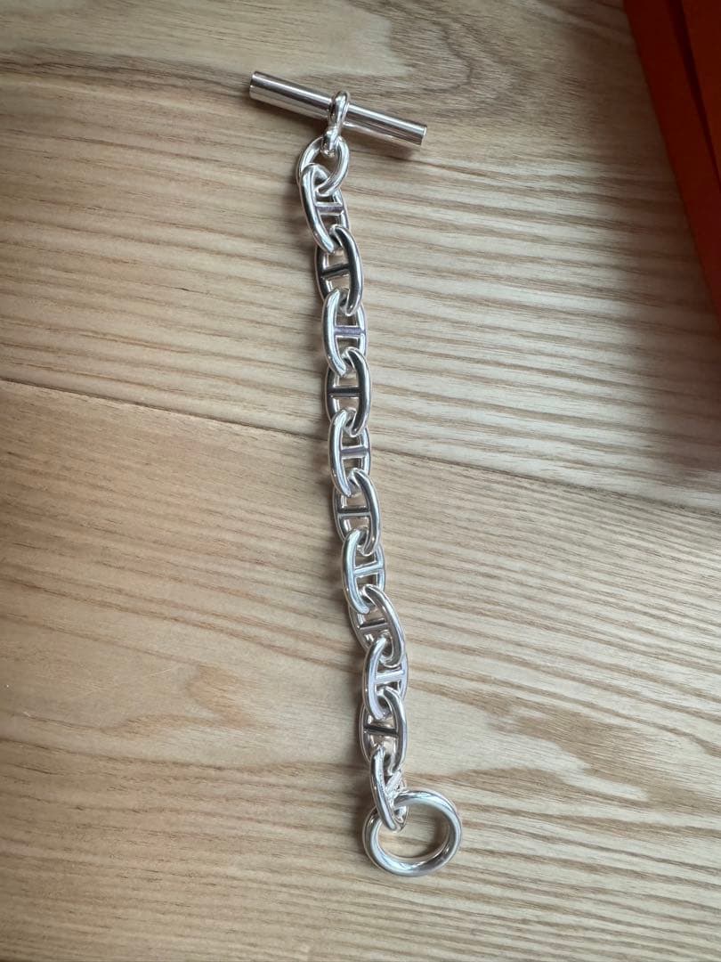 エルメス　シェーヌダンクルブレスレット11コマ