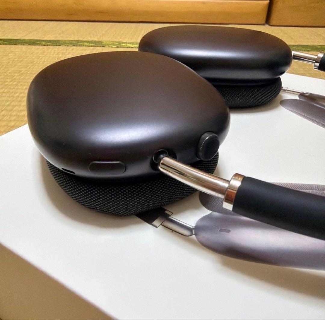 そ*う様 AirPods Max Gray with Black head ba