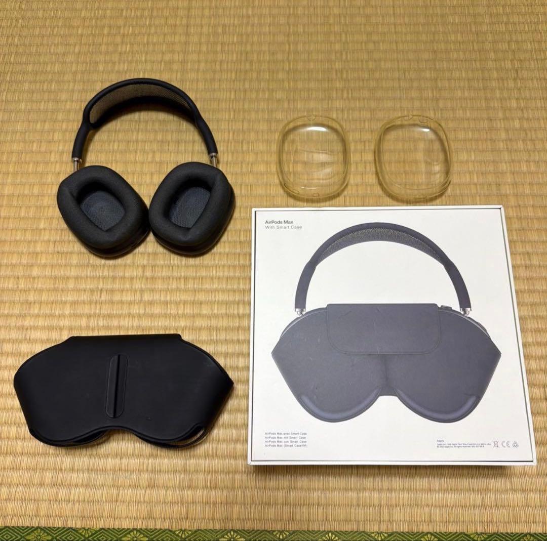 そ*う様 AirPods Max Gray with Black head ba