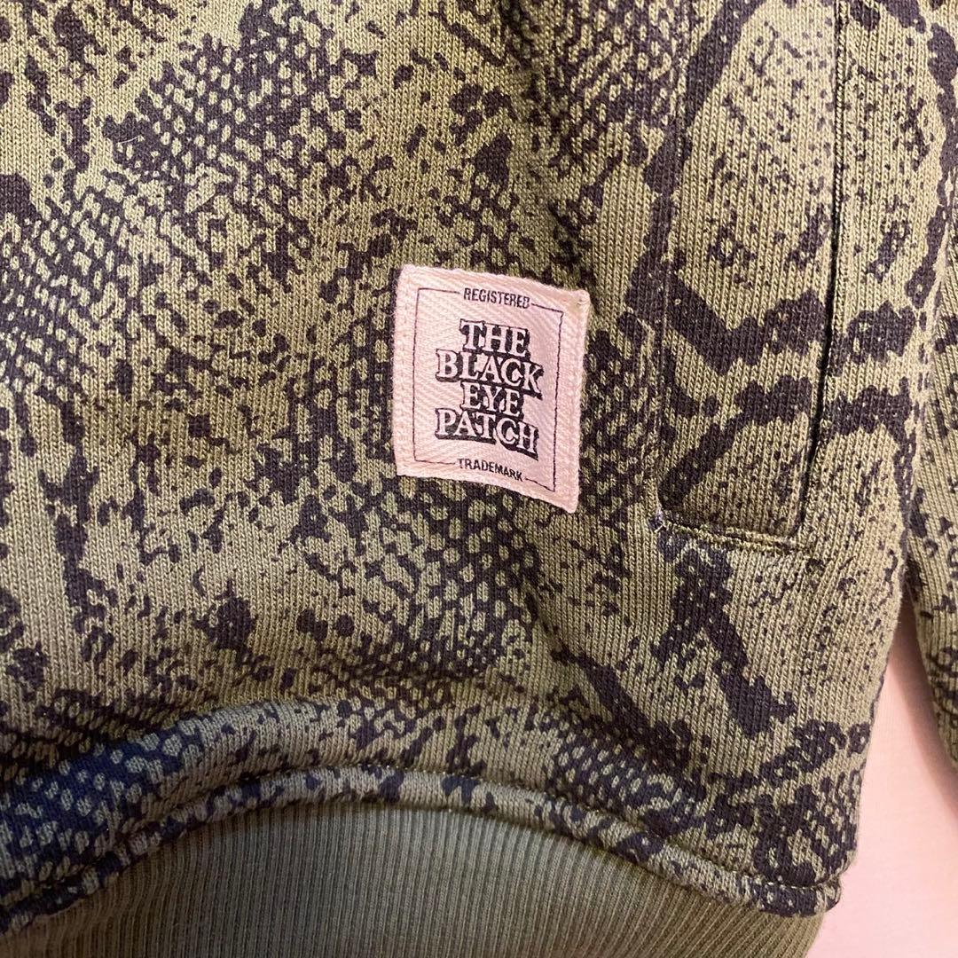 美品BlackEyePatch python パイソン　ジャケット　スタジャン