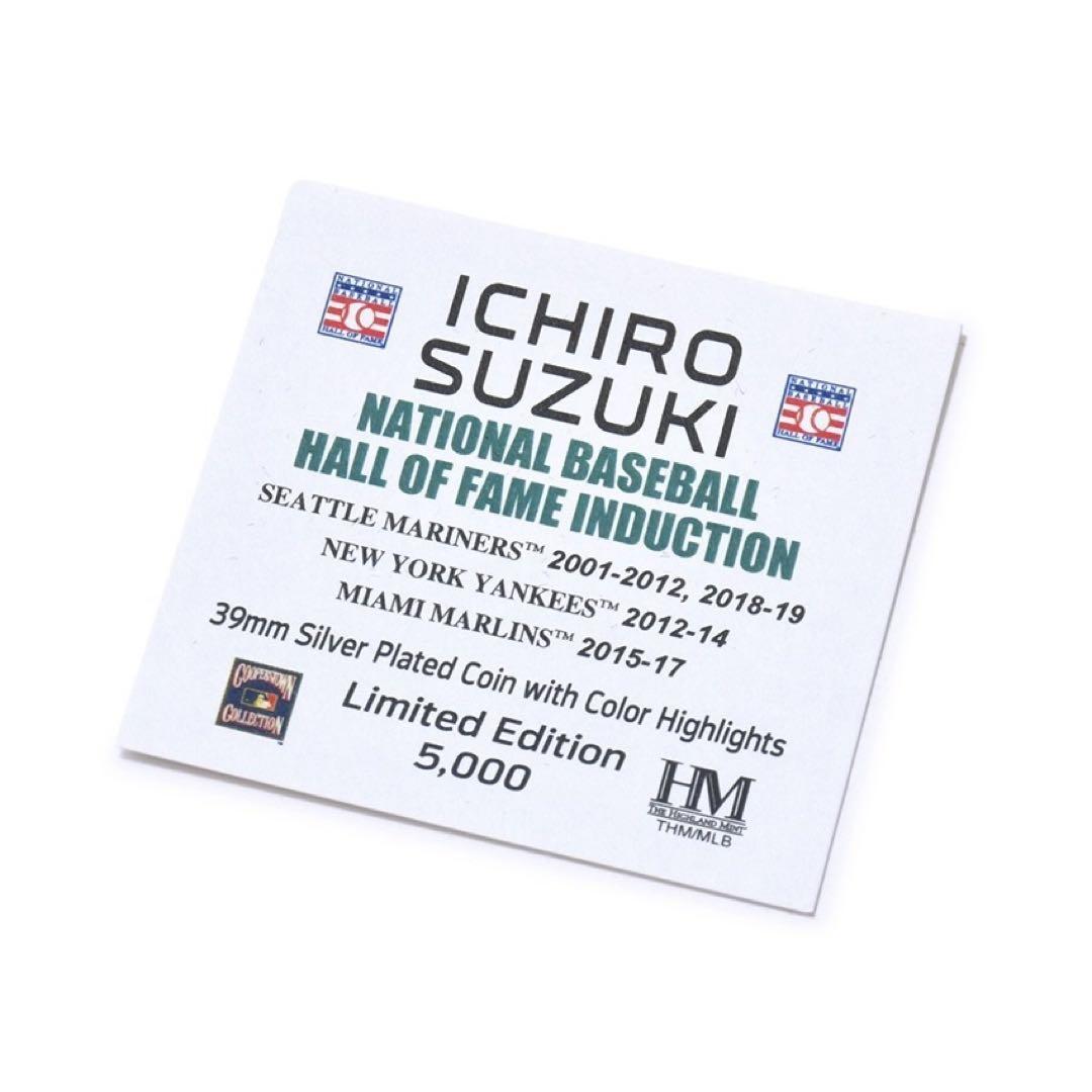 イチロー 2025年 野球殿堂入り 記念 Highland Mint