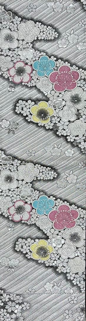 振り袖　フルセット　長襦袢付　成人式　金彩加工　ラメ入り　焼箔　長尺袋帯　712