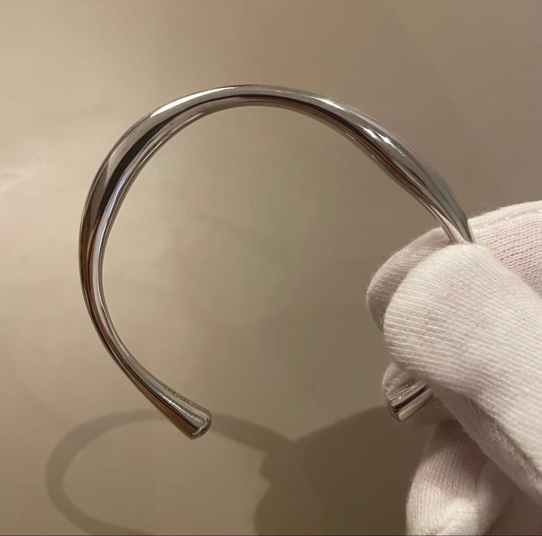 WOJE(ヲジェ) シルバーバングル　Horn (SV925)