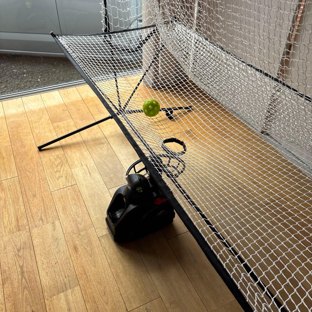 野球　ネット　トスマシーンセット　美品