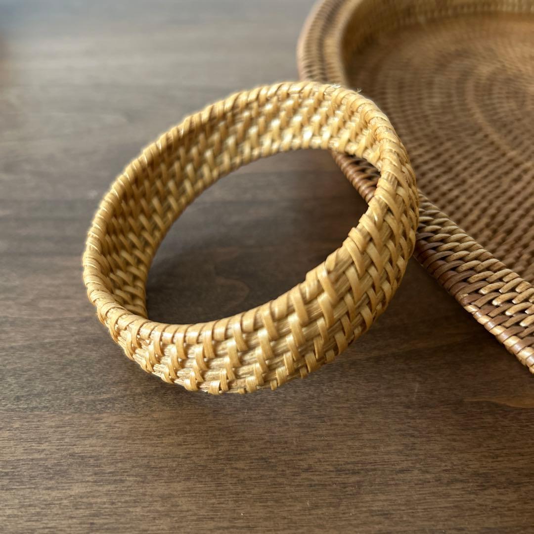 アタ&ラタン　まとめ売り　ティッシュカバー　プレート　　小物入れ　ボウル　トレー