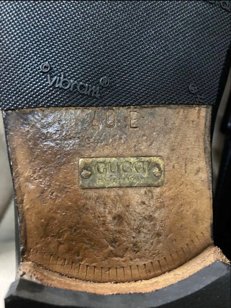GUCCI ホースビットローファー　40E
