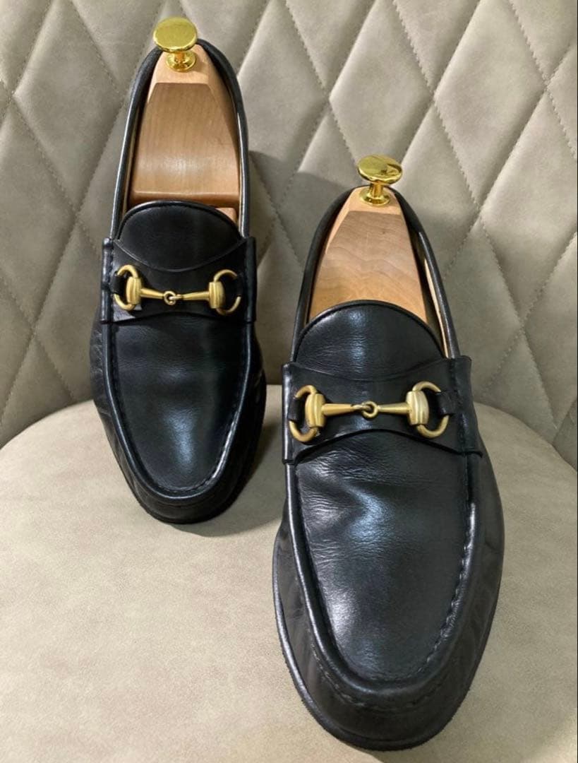 GUCCI ホースビットローファー　40E