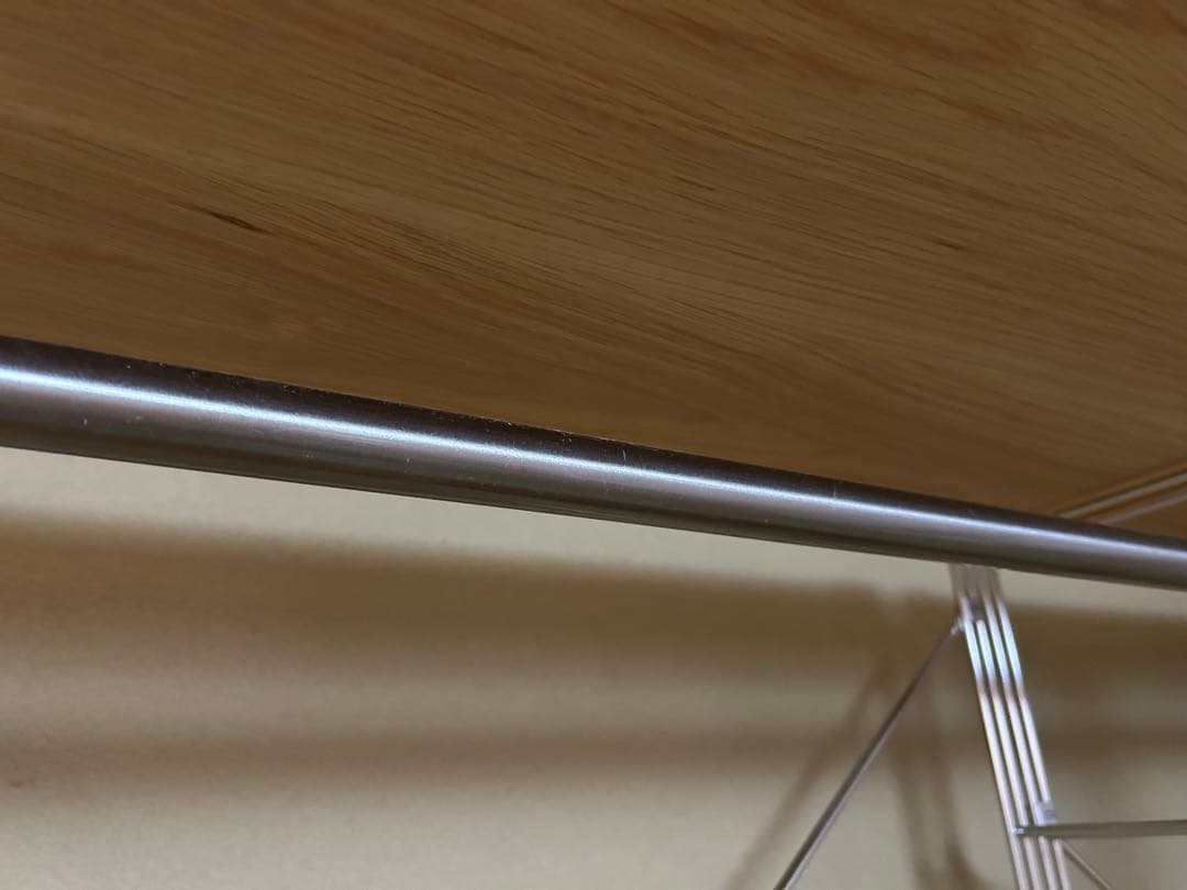 LOLO　無印 ステンレスユニットシェルフ•ワードローブセット　1