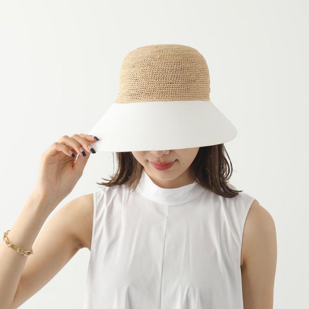 hapo　ヘレンカミンスキーBlaise サンハット　チャコール/ブラック