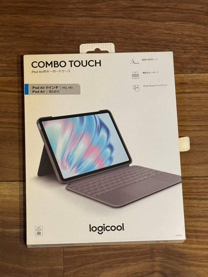 【特価】使用1回のみ logicool Combo Touch iPadケース