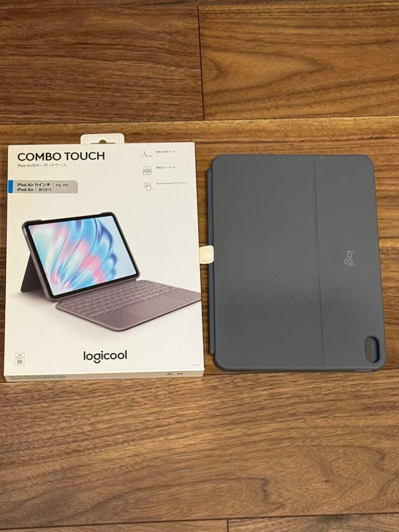 【特価】使用1回のみ logicool Combo Touch iPadケース