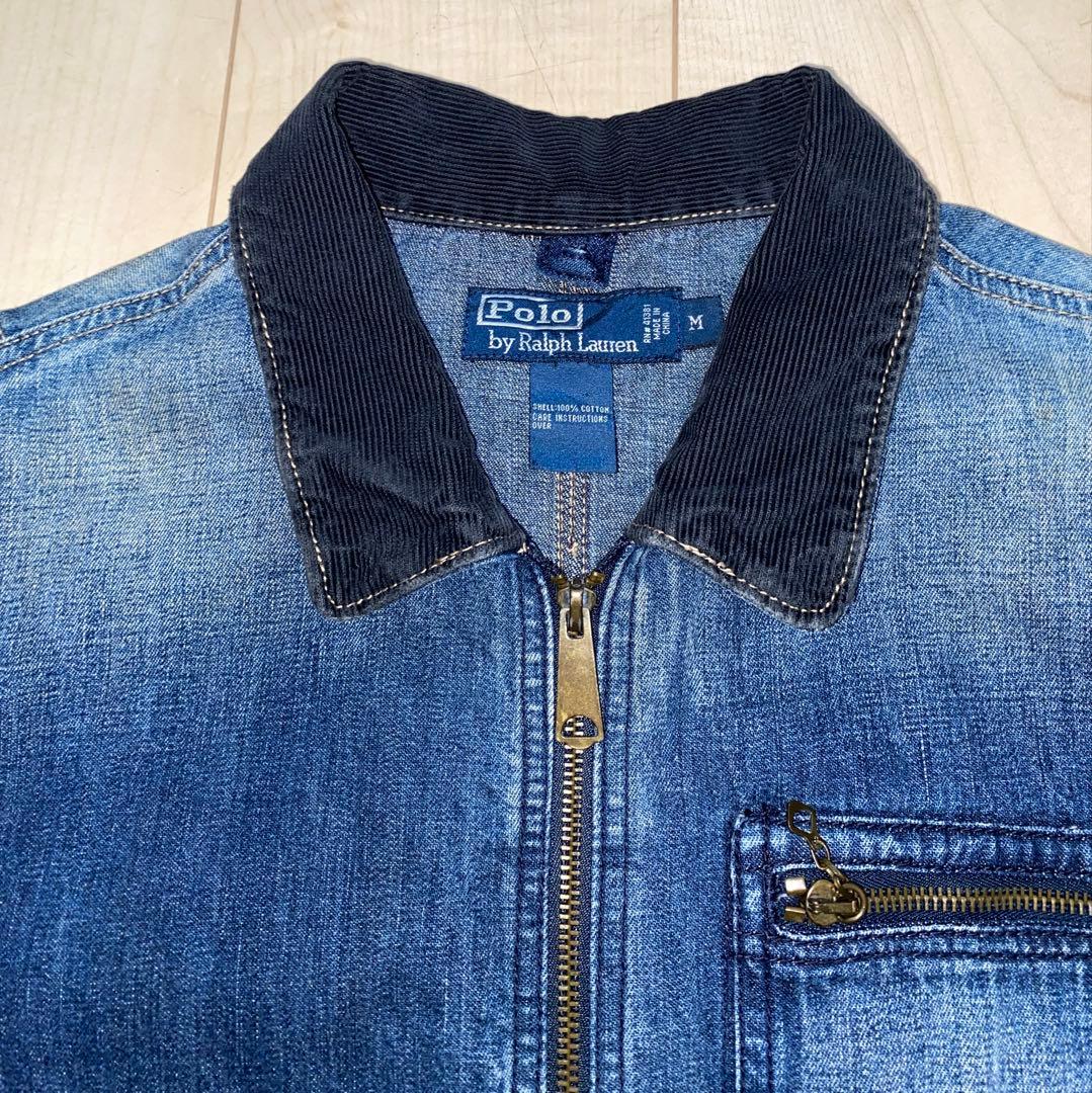 Polo by Ralph Lauren ダークブルーデニムジャケット M