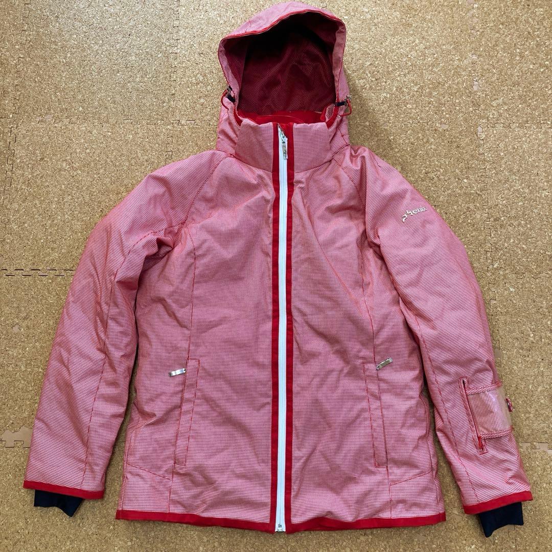 【極美品】フェニックス phenixダウンジャケット スキーウェアOレディース赤