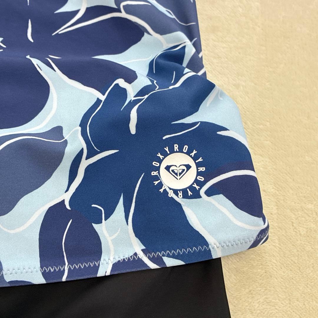 新品未使用　Roxy ロキシー水陸両用 フィットネス 水着　ブルー　M