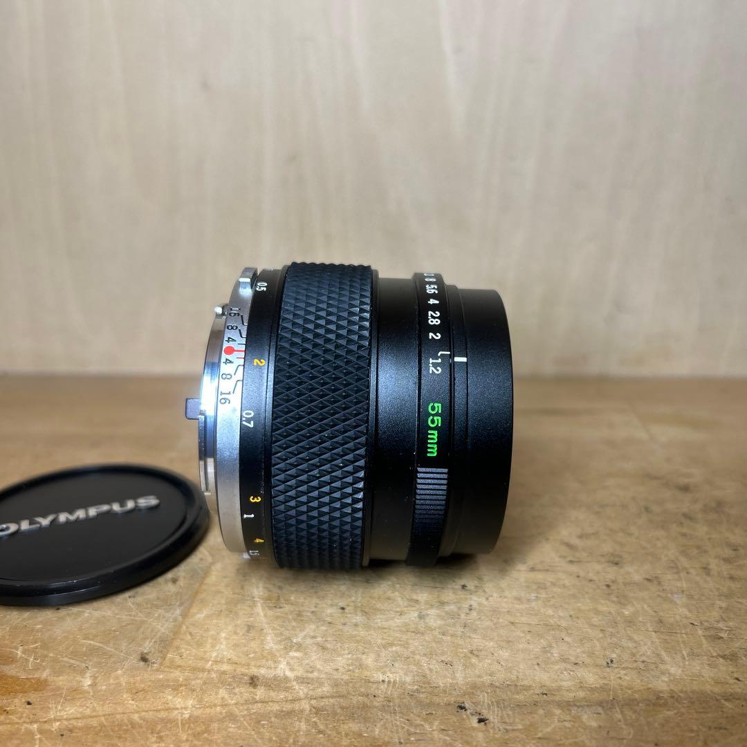 OLYMPUS G.ZUIKO AUTO-S 55mm F1.2 完動極美品