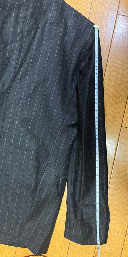 ブラウンストライプ ダブル スーツ スーツセレクト