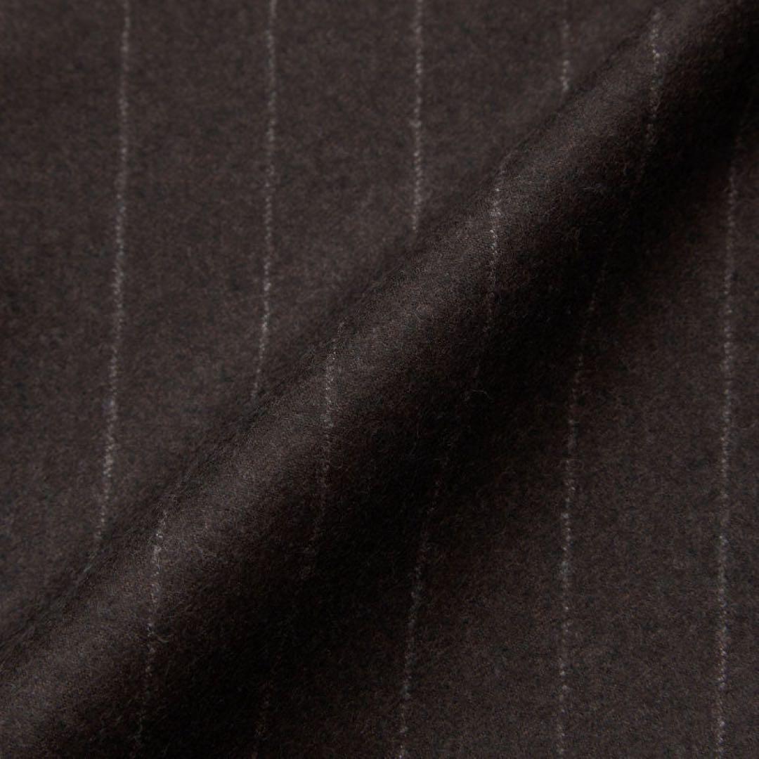 ブラウンストライプ ダブル スーツ スーツセレクト