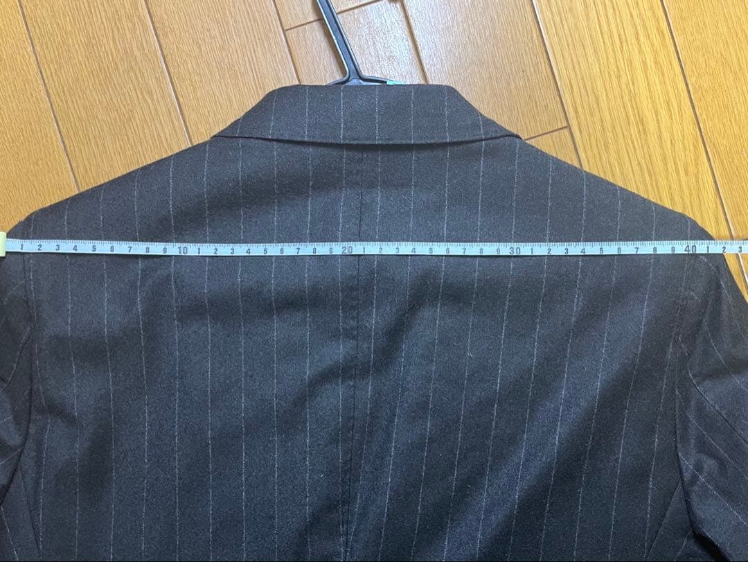 ブラウンストライプ ダブル スーツ スーツセレクト