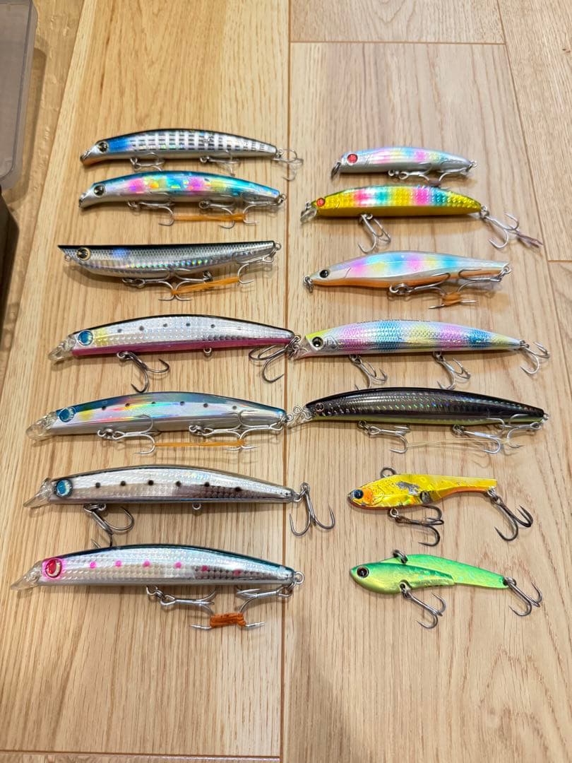 シーバスルアーまとめ売り　ima ジャンプライズ　アピア　ダイワ　エクリプスなど