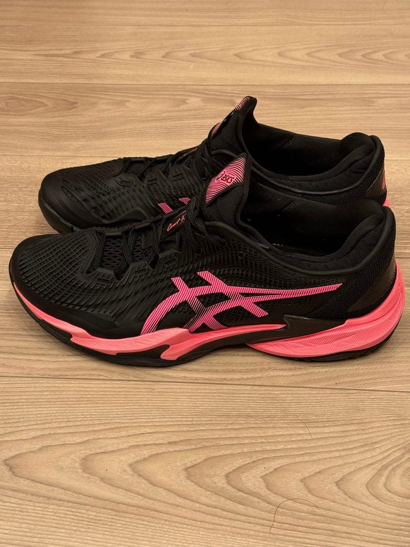 アシックス COURT FF 3 テニスシューズ Black/Hot Pink
