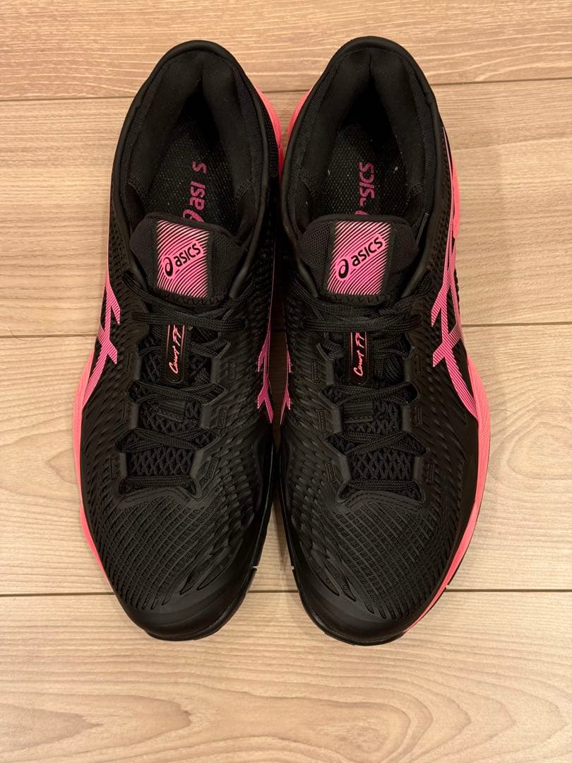 アシックス COURT FF 3 テニスシューズ Black/Hot Pink