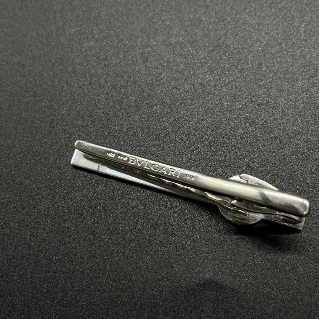 BVLGARI ブルガリ ネクタイピン シルバー オニキス