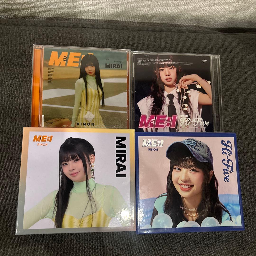 RINON MEI! MIRAI & Hi-Fire 3枚組CD＋ジャケ写