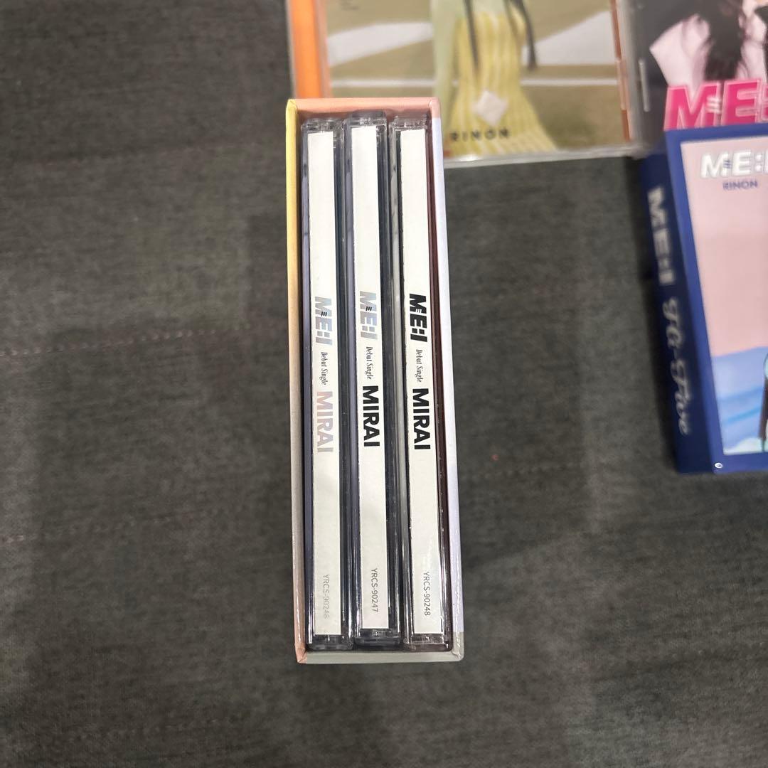 RINON MEI! MIRAI & Hi-Fire 3枚組CD＋ジャケ写