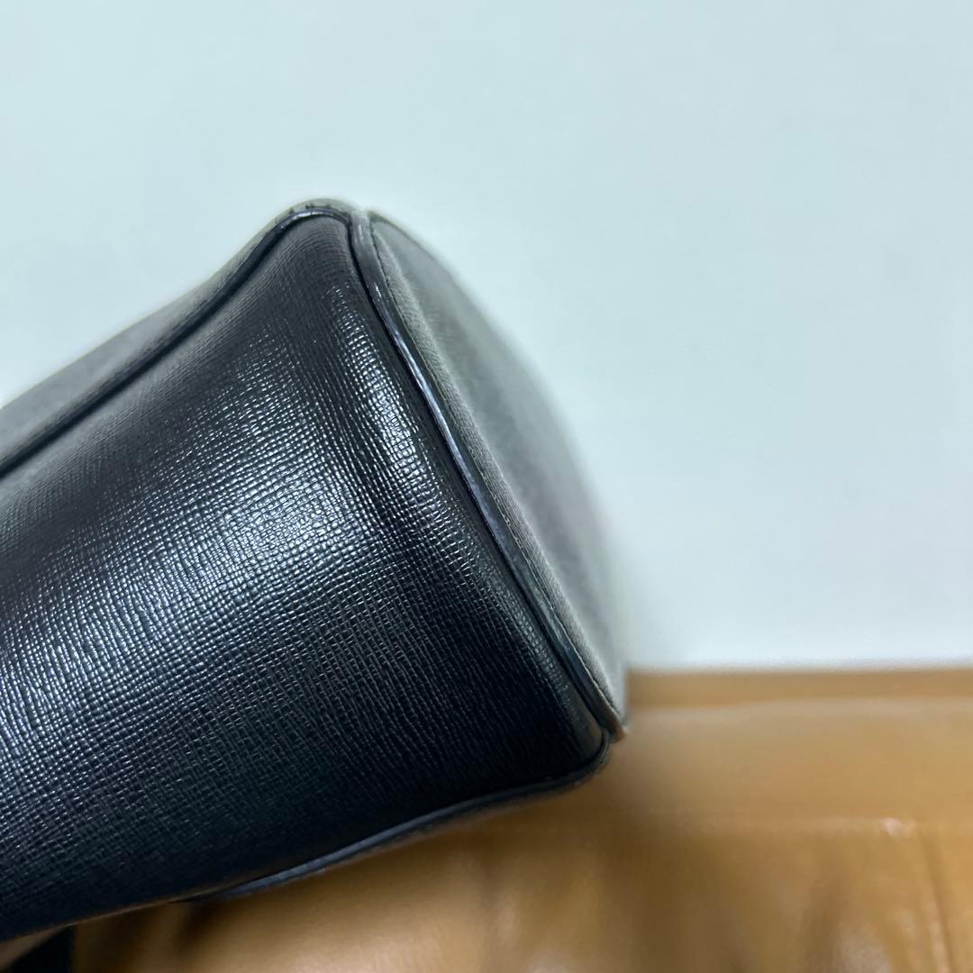 FURLA フルラ　2WAY　ハンドバッグ　ショルダーバッグ　レザー　ブラック