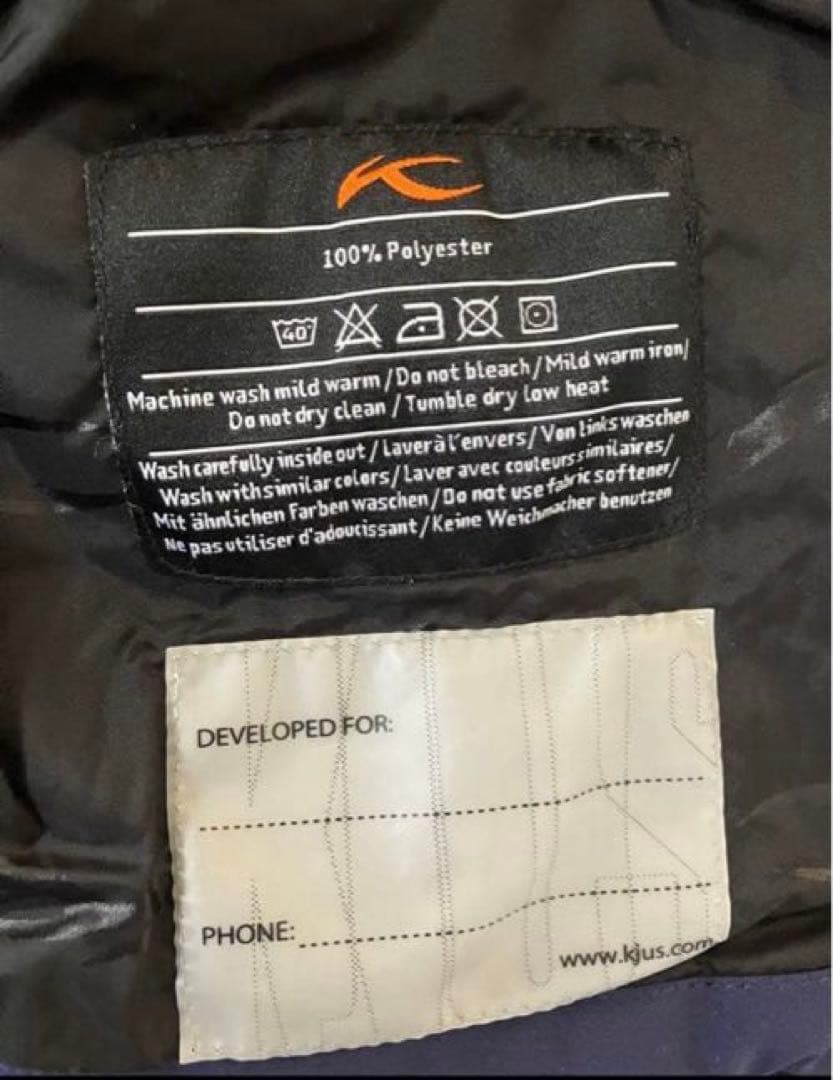 《美品》KJUS チュース スイス スキーウェア ジュニア 152cm