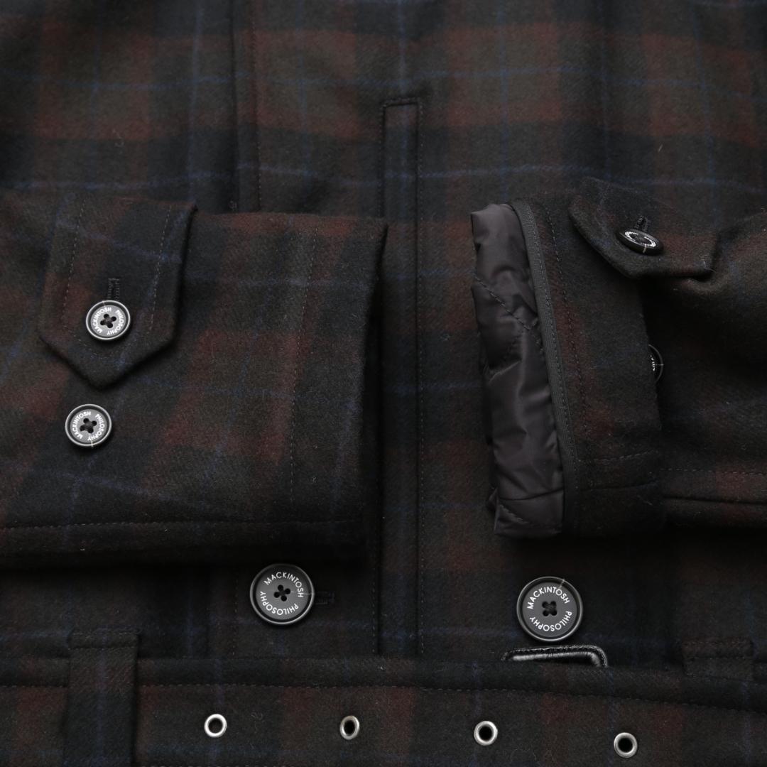 マッキントッシュ フィロソフィー 新品 マッキーノコート 38 レッキスファー