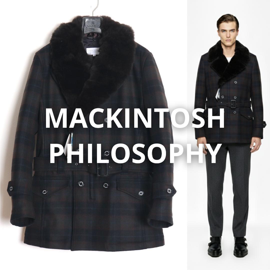 マッキントッシュ フィロソフィー 新品 マッキーノコート 38 レッキスファー