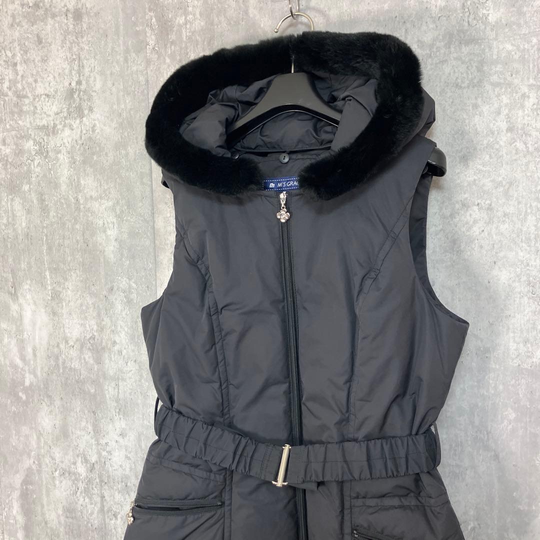 M'S GRACY ダウンベスト 40 ロング