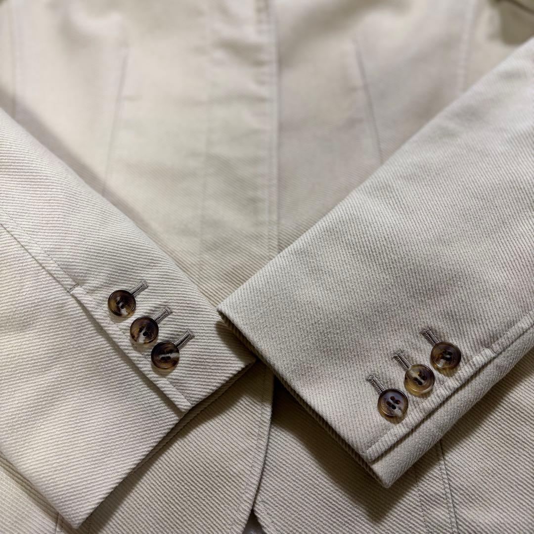 極美品✨バーバリーロンドン　テーラードジャケット　コーデュロイ　Aライン　42