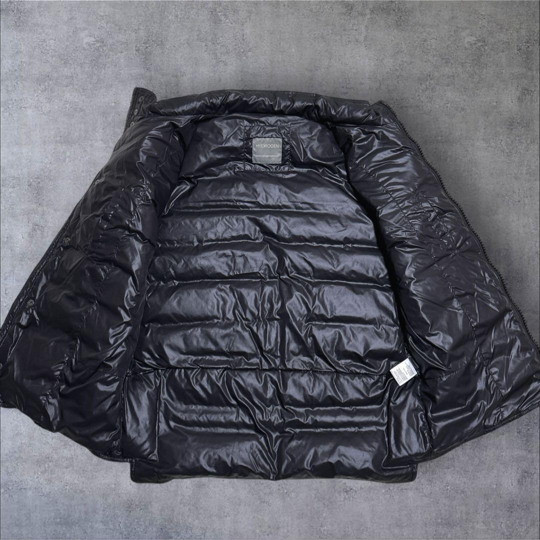 希少✨HYDROGEN Down vest skull black Y2K XL