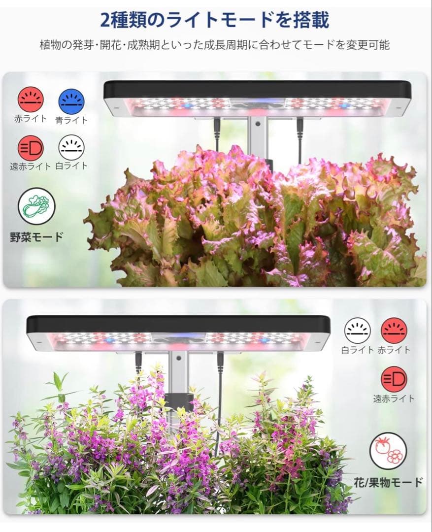 【iDOO／アイドゥー】水耕栽培キット ID-IG302S 新品保管品