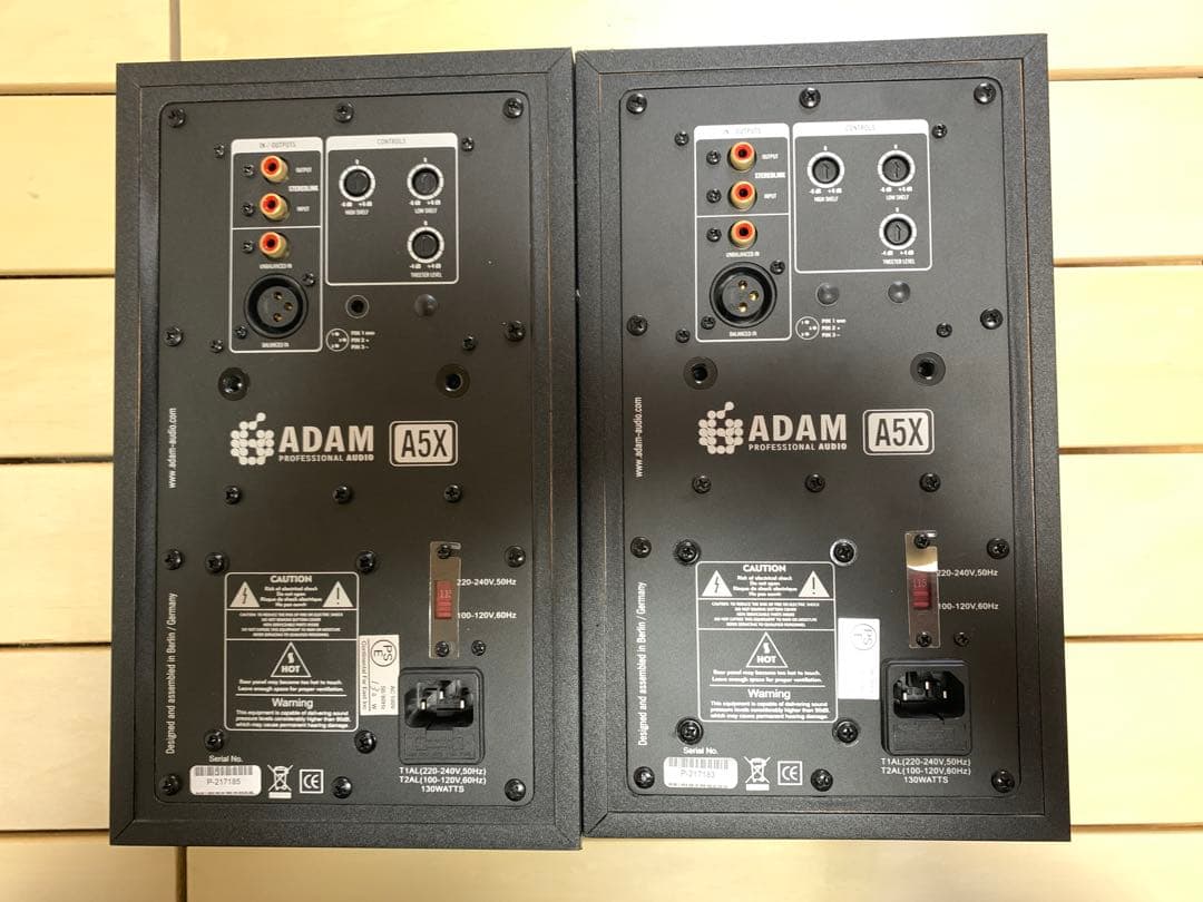 ADAM A5X スタジオモニタースピーカー ペア　※難あり