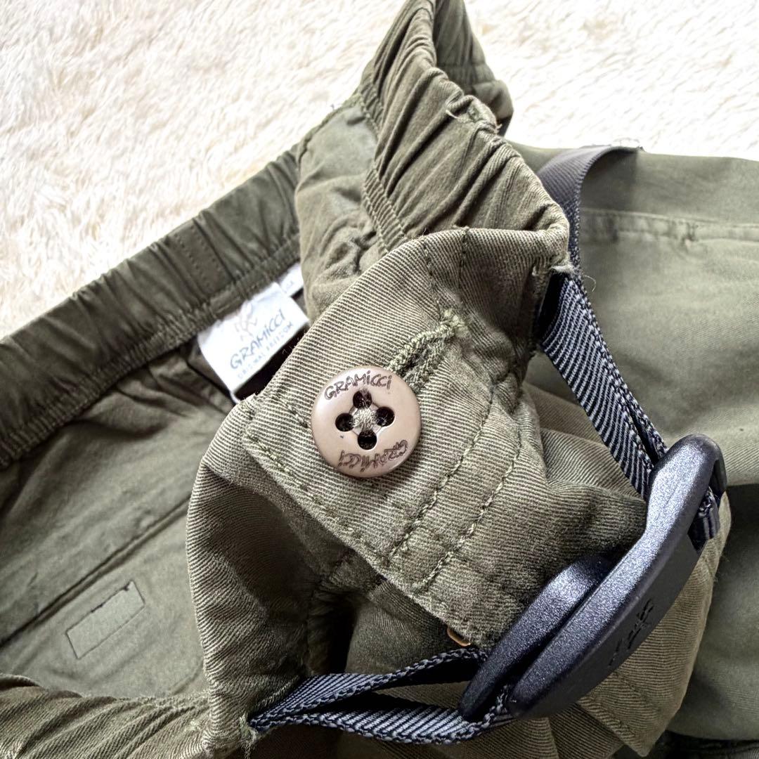 Gramicci グラミチ カーキー　レギュラーフィットパンツ　【美品】　タグ付