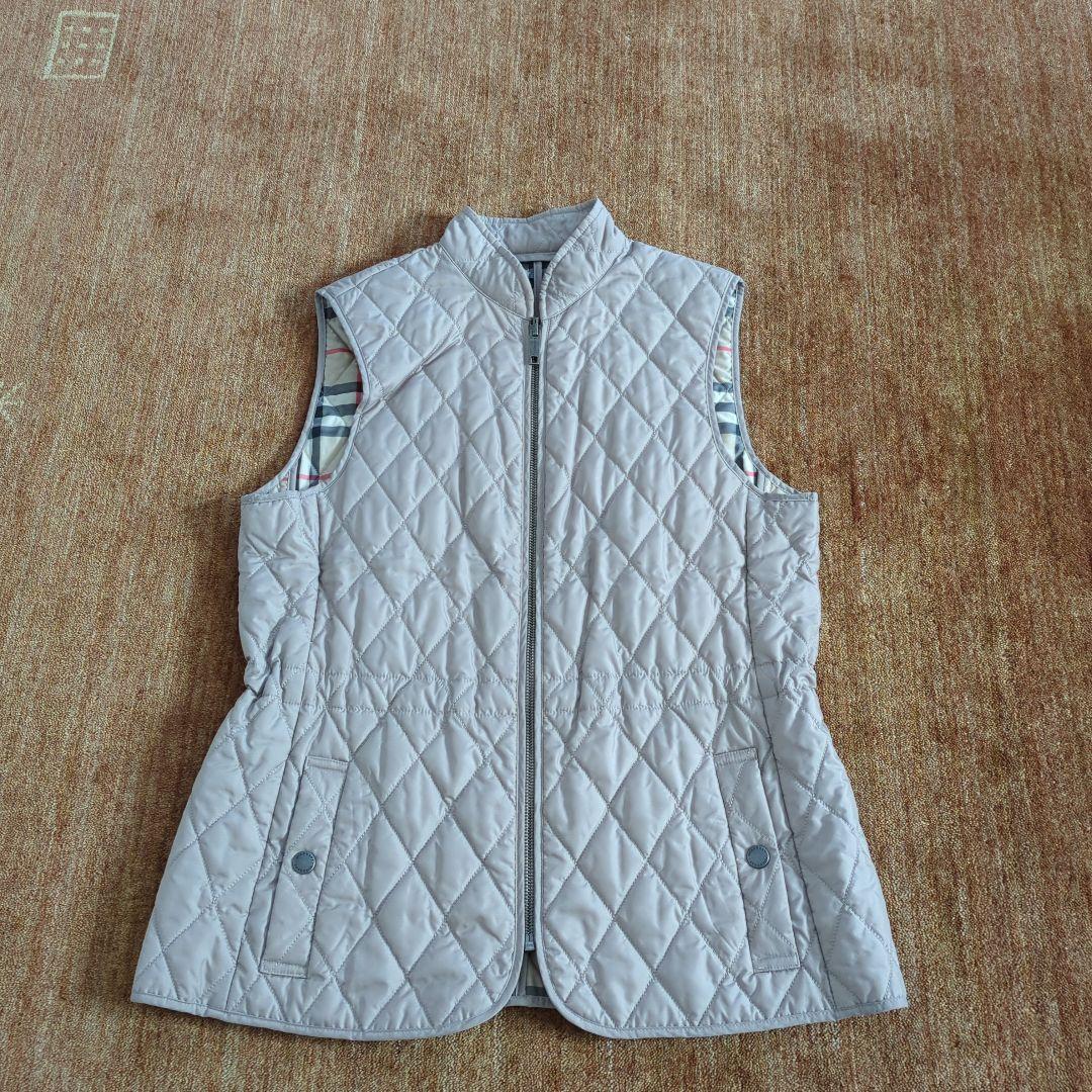 BURBERRY✦バーバリー ベージュ✦ キルティングベスト