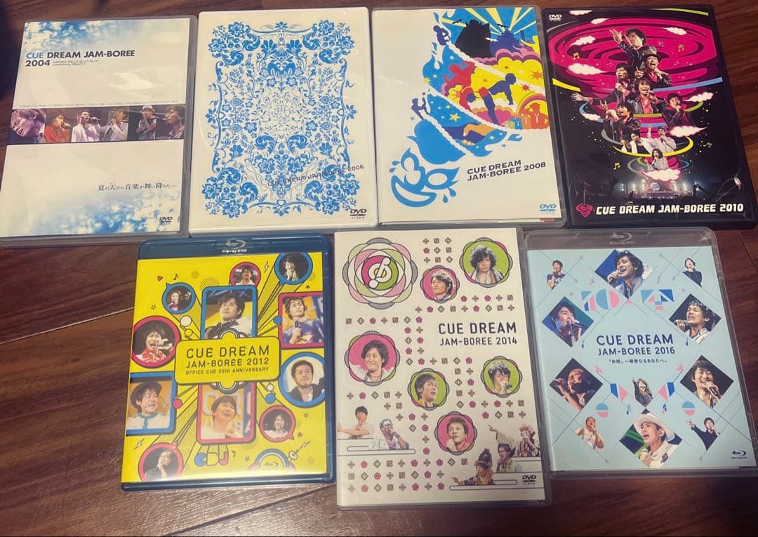 CUE DREAM JAM−BOREE 2004−2016 7枚組