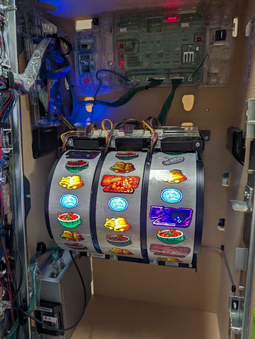 スマスロ実機【キン肉マン 　7人の悪魔超人編】　スマスロユニット付　家スロ