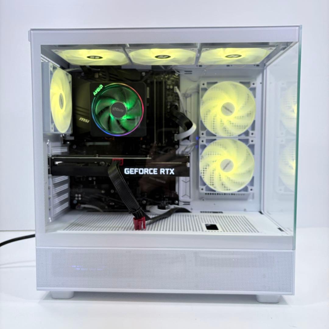 ゲーミングPC Ryzen7 3700X RTX3070 新品ピラーレスケース