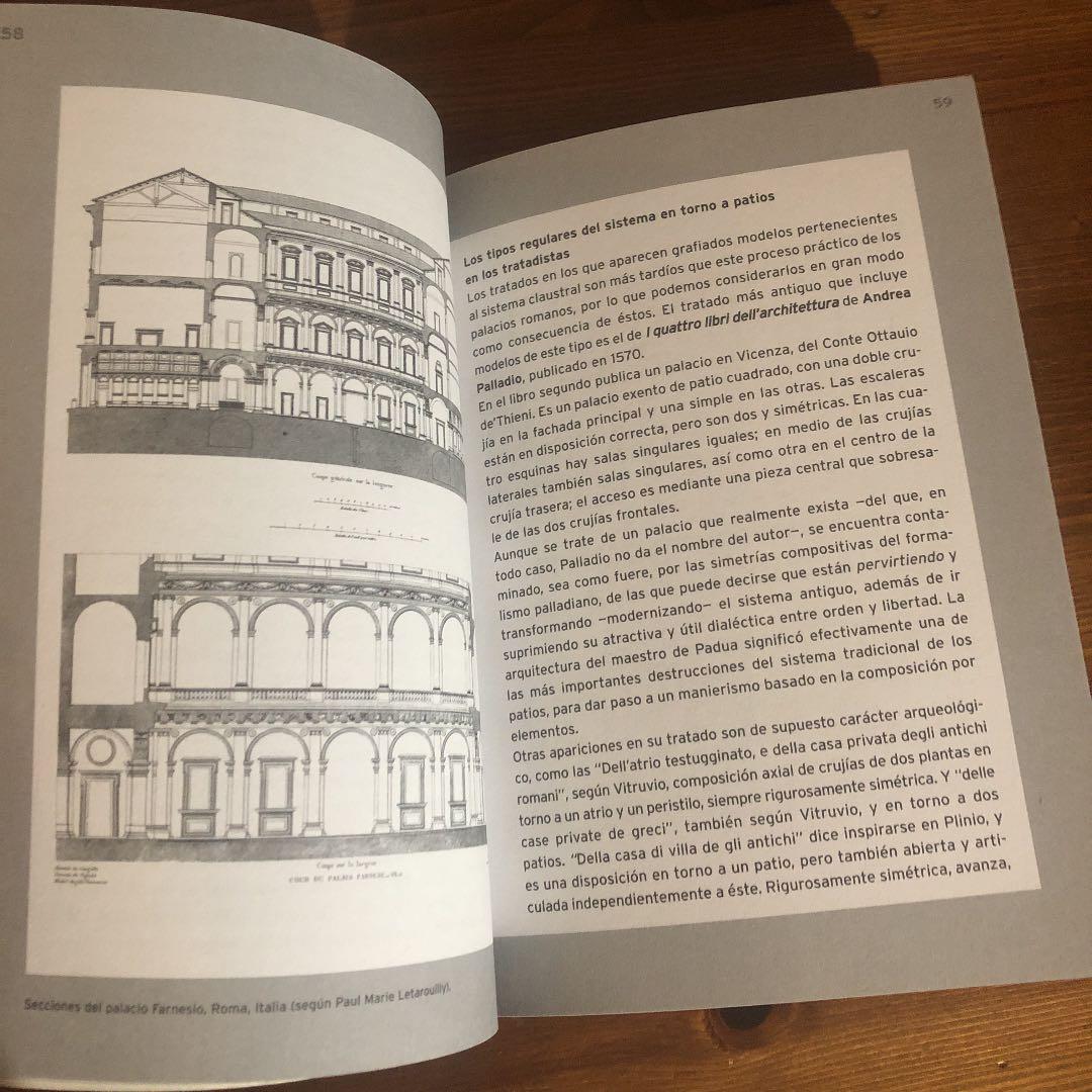 La arquitectura del patio中庭の建築