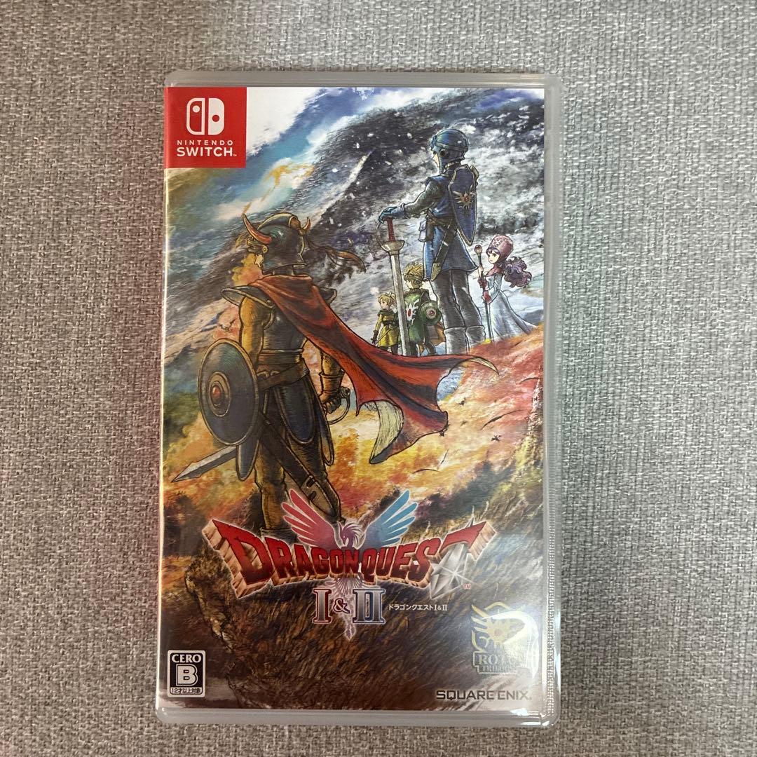 超美品　switch版　ドラクエ1&2 3とブック型収納ボックスとビンズロトの盾