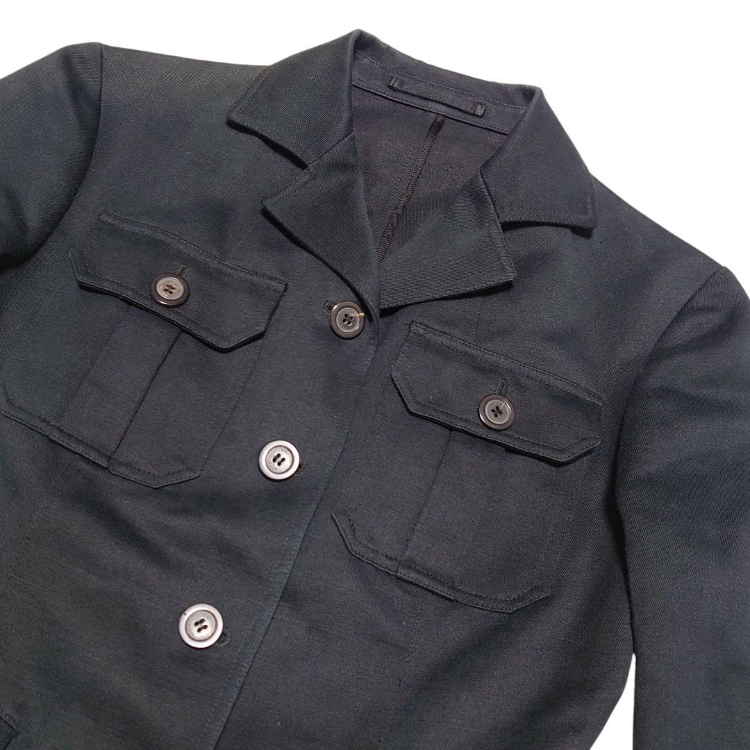 GUCCI リネン混 レディース デニムジャケット