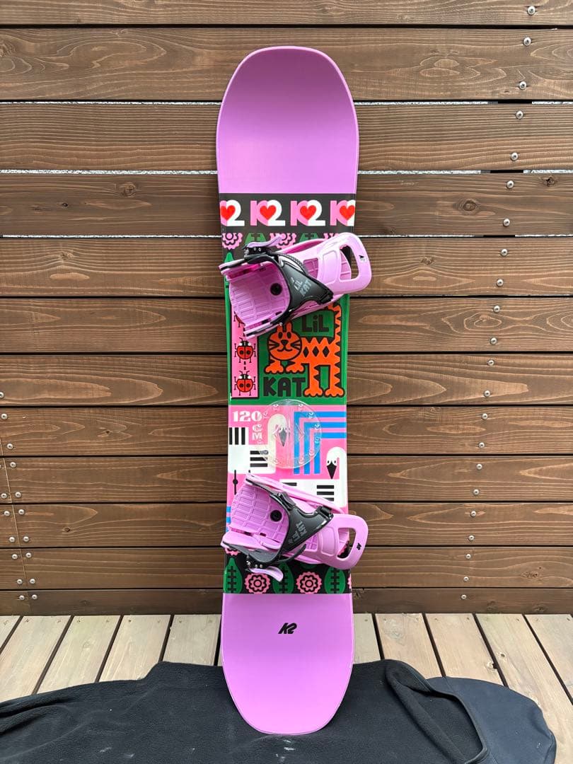 K2 Lil Kat 120 スノーボード ブーツセット